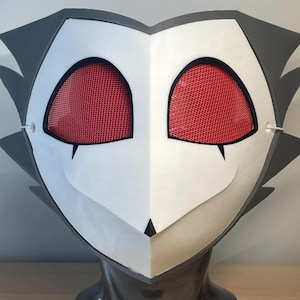 Stolas Cosplay Mask- Helluva, Costume, Wearable, Full Sized, Visibility, Boss