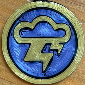 Brelok inspirowany Szkołą Burzy Wizard101 – prezent świąteczny dla fanów Wizard101, ozdoba do skarpety, wisiorek, gadżet do noszenia, akcesorium, plecak