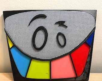 SMG4 Mr Puzzles Face Wall Decor- 3D Art, Wall Hanging, SMG4, Fan Art