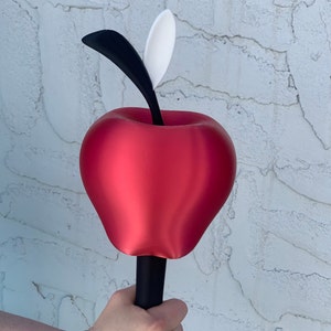 Lucifer Morningstar Cosplay Staff- Fertiges Produkt, voller Größe, Hazbin inspiriert, Apple Cane, Kostüm, Lebensgröße