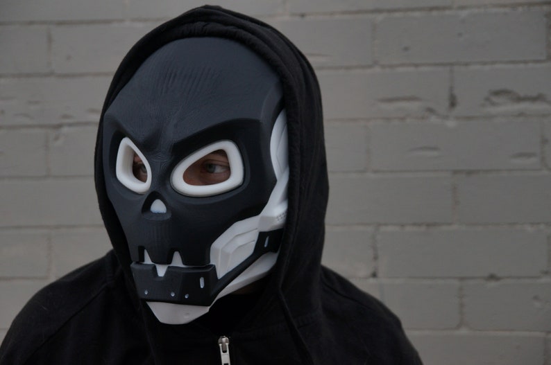 Socket Mask Skull Mask- Custom Colors Cyber Punk Mask, Wearable Adjustable Mask ...