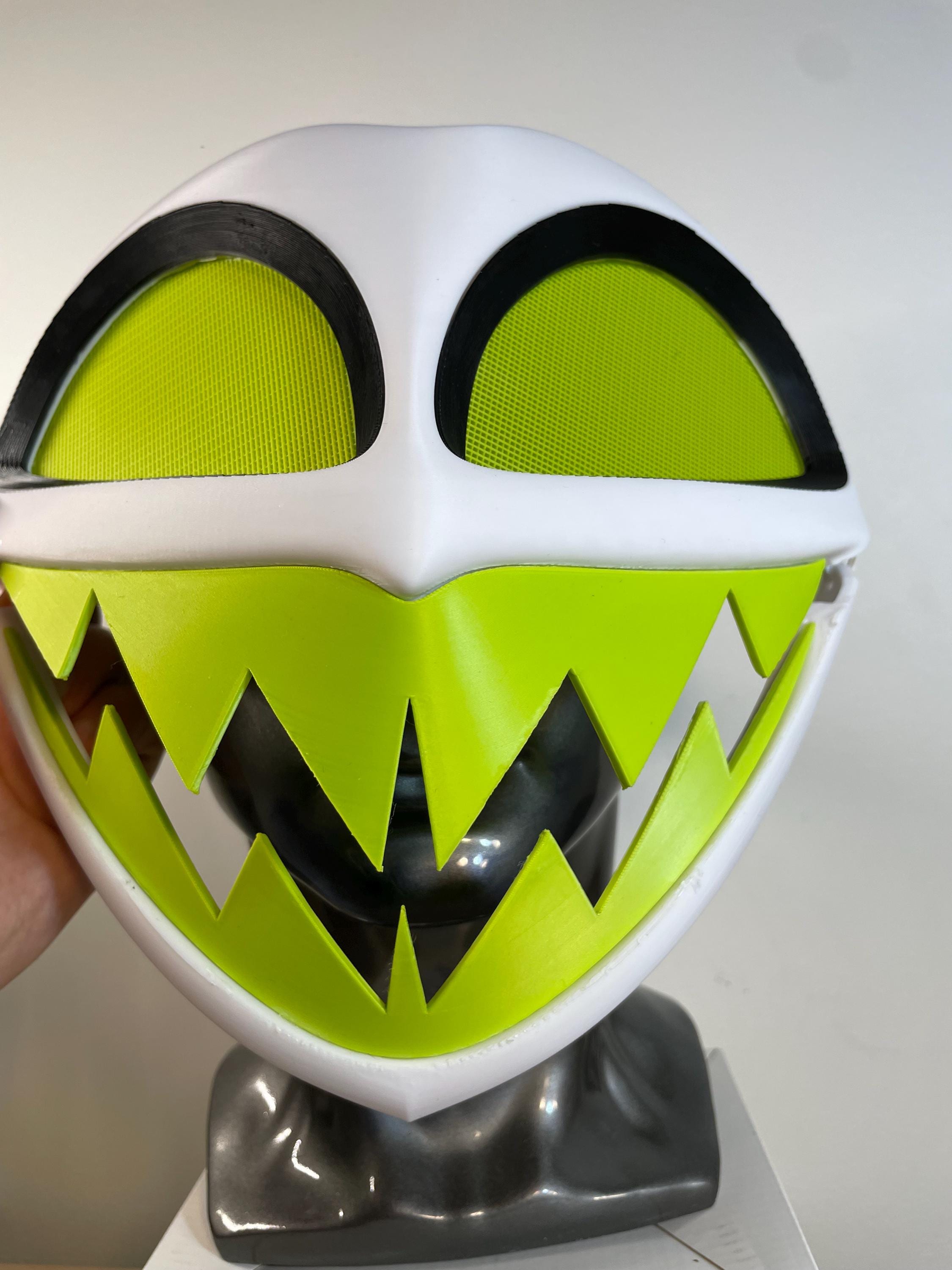 Monamon Mask Mammon Cosplay Mask- Finished Product, Full Sized, Moving Jaw, Helluva ...
