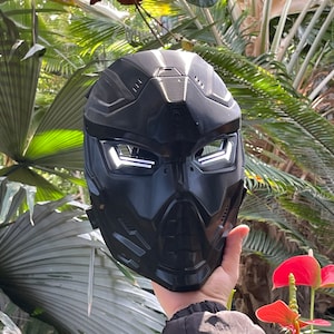 Cyber Mask- Future Mask, Cyberpunk Mask, Tech Mask, Glowing Mask, Cosplay Mask