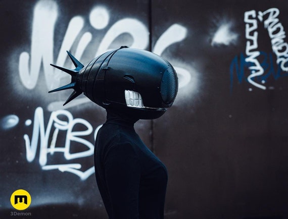 爆弾ガール レゼ コスプレヘルメット - DIY、チェーンソー風コスプレ