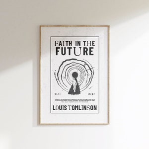 Louis Tomlinson Two Of Us Vinyl Record Song Lyric Wall Art Print