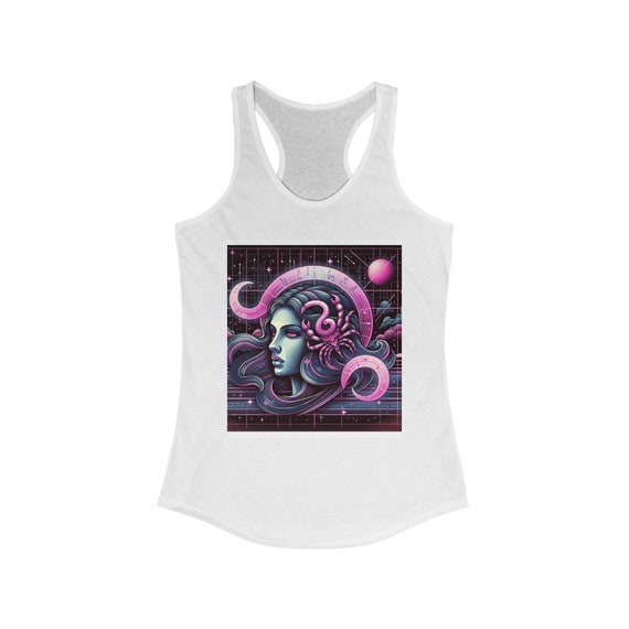 Cancer Zodiac sign Women's Ideal Racerback Tank