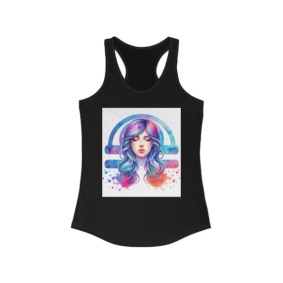 Libra Zodiac Tank top Women's Ideal Racerback Tank