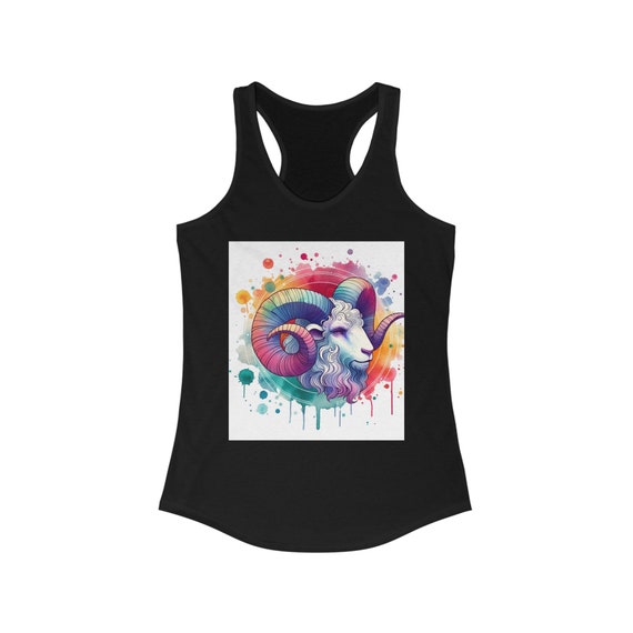 Aries Zodiac Tank top Women's Ideal Racerback Tank