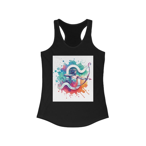 Sagittarius Zodiac Tank top  Women's Ideal Racerback Tank