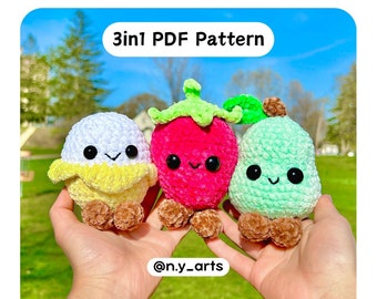 洋ナシのかぎ針編みパターン！パターンのみ！PDFダウンロード