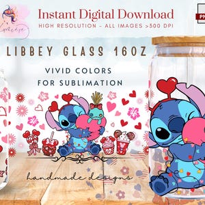 Cartoon Blue Koala 16oz Libbey Glass Can Wrap ~ Cartoon 16 oz Tumbler Wrap ~ Summer Vibes ~ Glass Can Sublimation Design ~ Digital