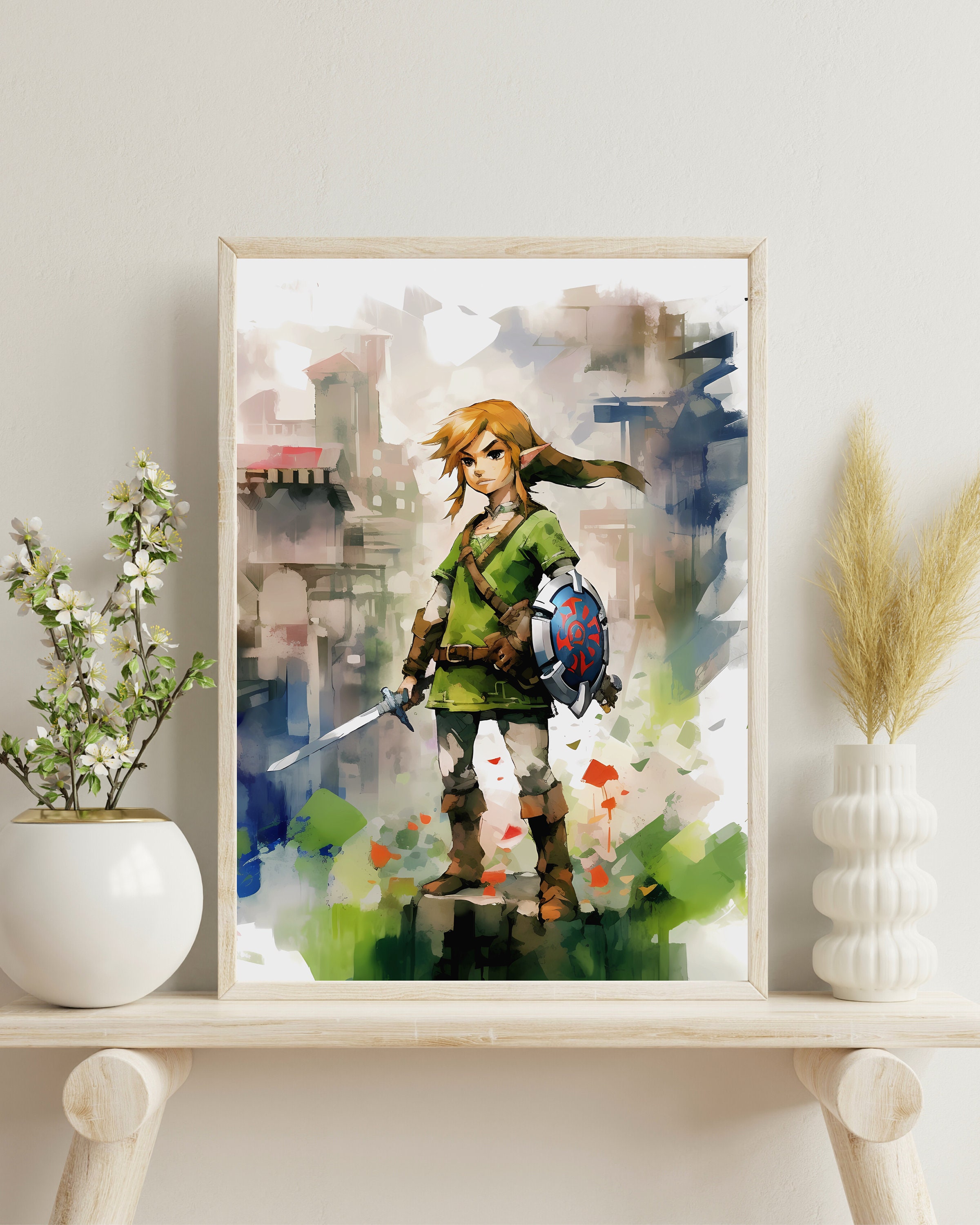 Classic Legend Of Zelda Art Depicting Link As A Woman Surfaces Online