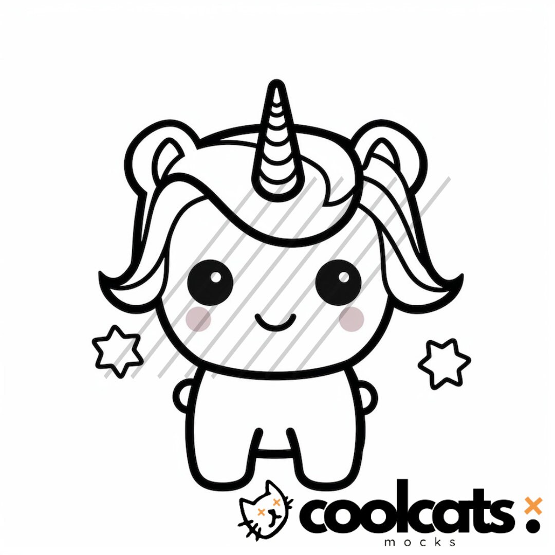 Delightful Cute Unicorn Coloring Pages for Girls | Printable Fun ...