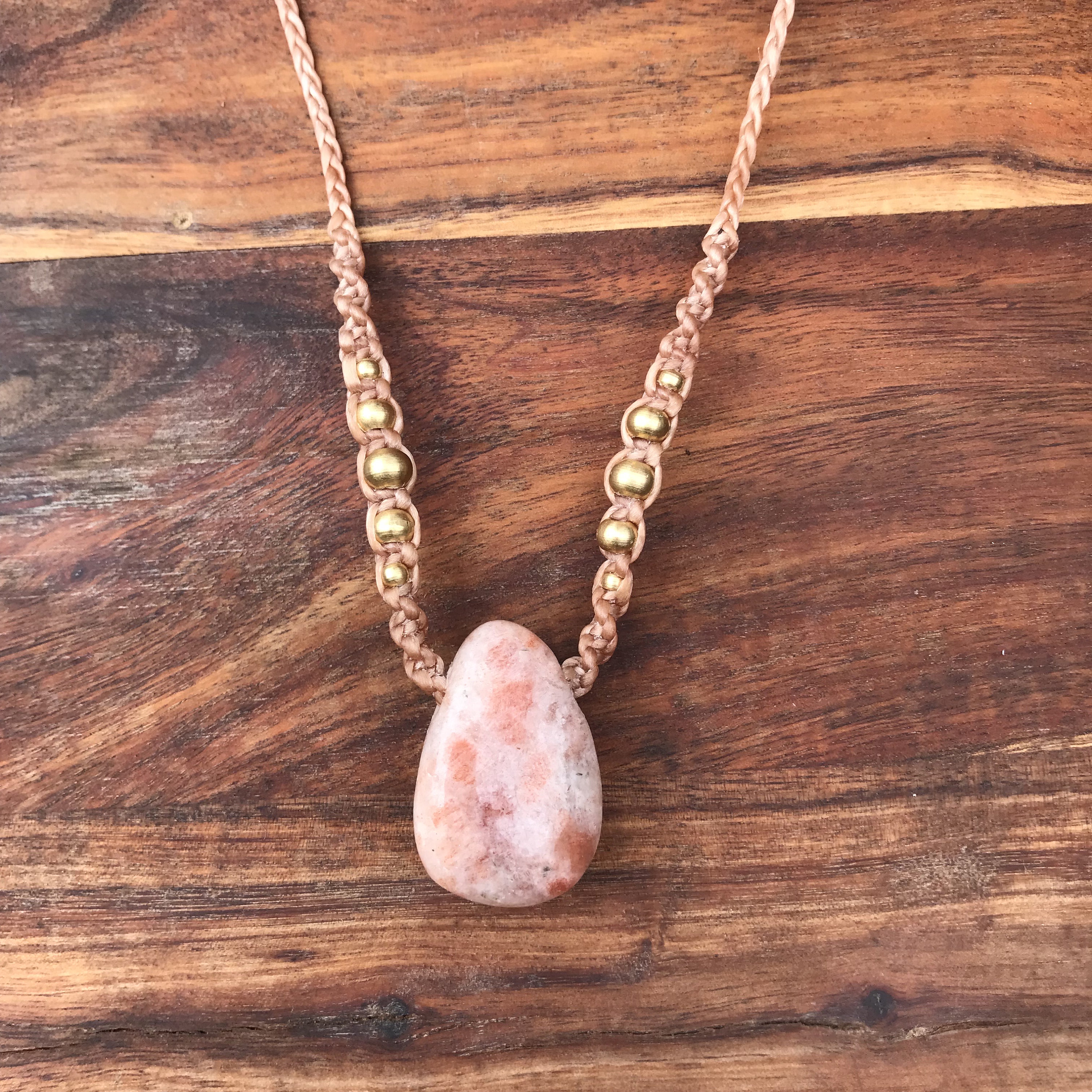 Sun 2024 stone pendant