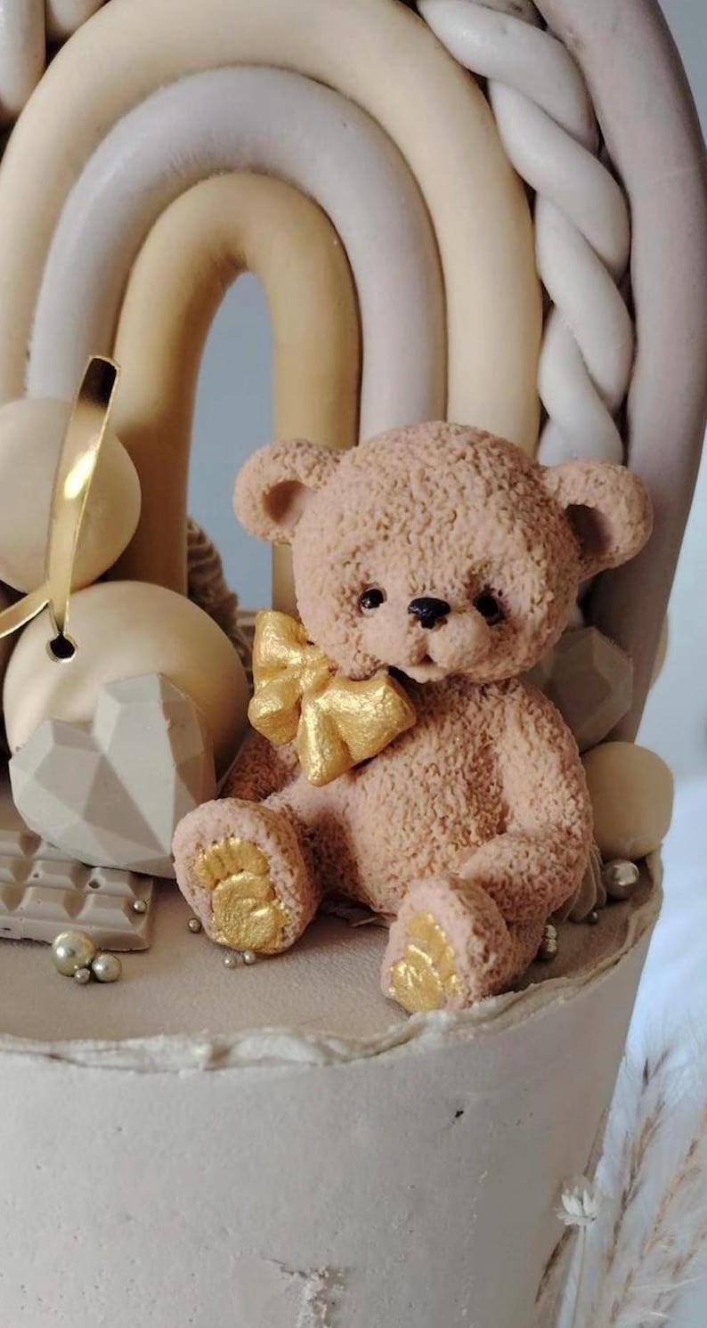 Fondant Teddy Bears Cake Topper,bear Cake Topper,teddy Cake Topper — free download