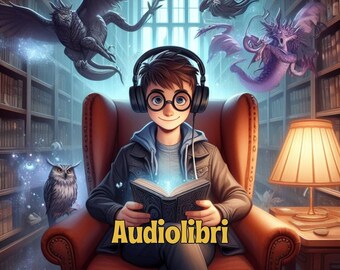 Harry Power audiobooks in Italian, complete saga, film