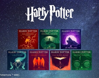 Harry Poter audiobooks complete series, in English