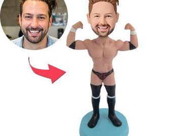 Custom Male Stripper Bobblehead - Personalized Bachelor Party Gift, Unique Gag Gift with Engraving