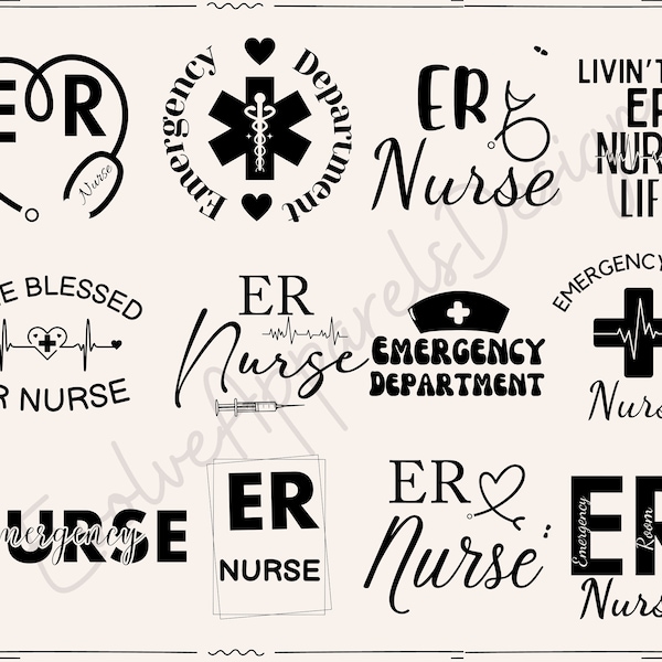 ER Nurse SVG, faboolous nurse svg,  emergency room nurse svg, Er Nurse Shirt Svg, ER Nurse Life, Nursing Svg, Emergency Department Nurse Svg