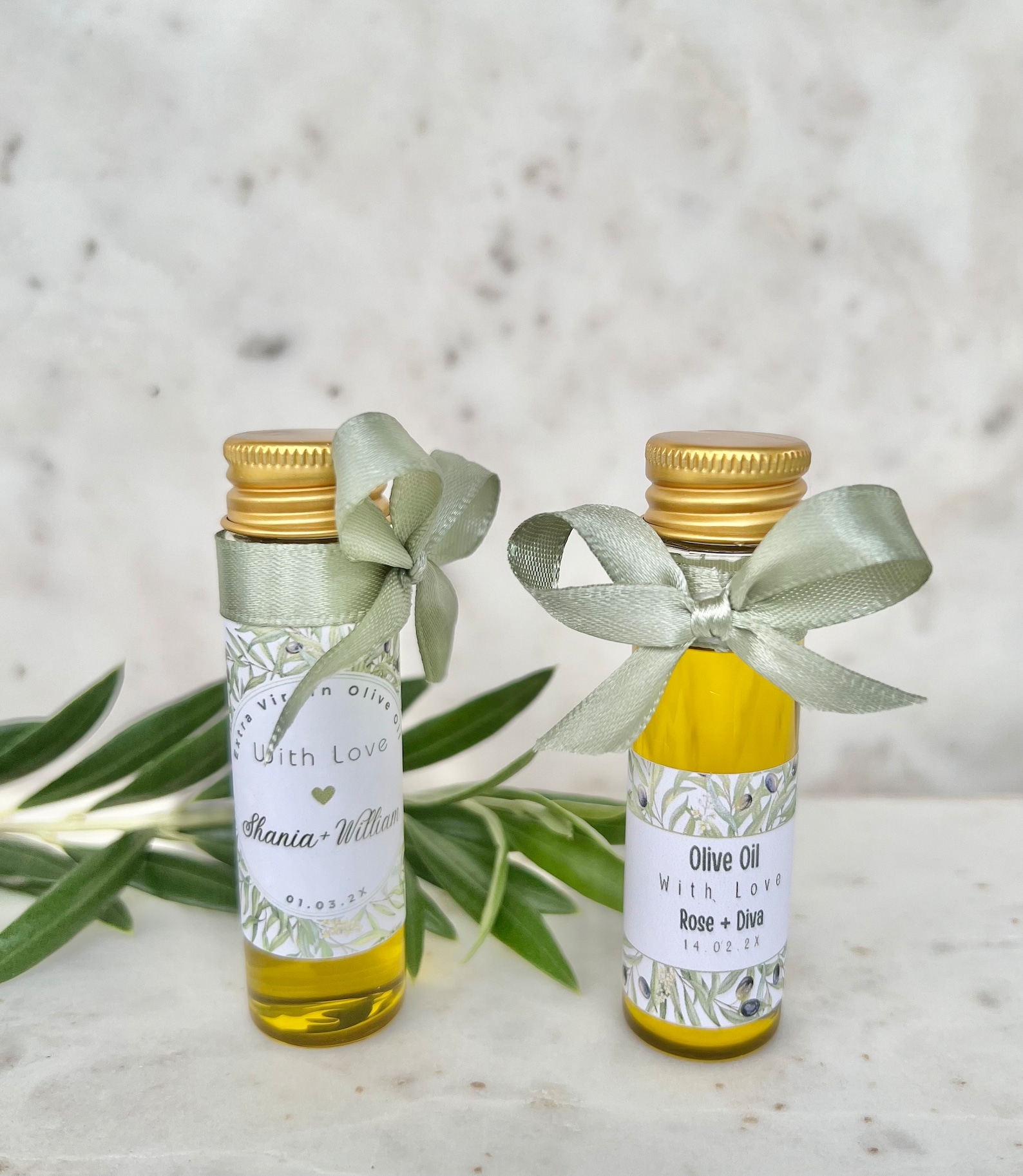 Personalized Olive Oil Favors: Australian Extra Virgin, Event ...