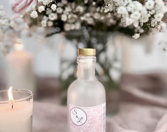 DIY 100ml Empty Frosted Glass Bottles for wedding and Party Favors