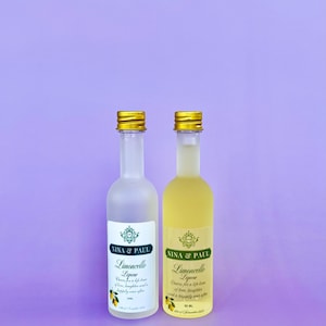 Wedding Favors | DYI Limoncello favors | Fill your own Limoncello bottles | Minimum order is 30 units | Unique Favors | Italian Bonbonniere