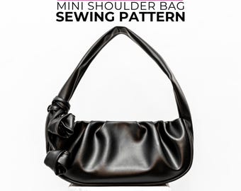 Mini Shoulder Bag Sewing Pattern | Video Tutorial (PDF Pattern)