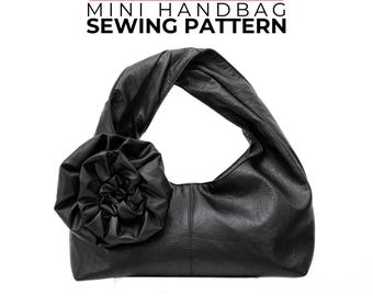 Crescent Bag Sewing Pattern PDF | Beginner DIY Shoulder Bag