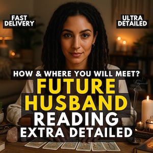 Zukünftiger Ehemann Psychic Reading, Wie Sie sich treffen werden, Soulmate Lage, Liebe Psychic Reading, Same Hour Liebesreading