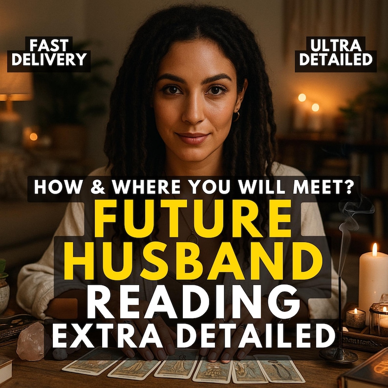 Zukünftiger Ehemann Psychic Reading, Wie Sie sich treffen werden, Soulmate Lage, Liebe Psychic Reading, Same Hour Liebesreading Bild 1