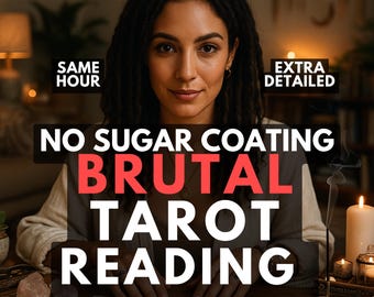 Same Hour Detaillierte Brutal Tarot Legung, wahrheitsgemäße Beziehung psychische Legung, Seelenverwandte, zukünftige Einsicht, schnelle telepathische Legung