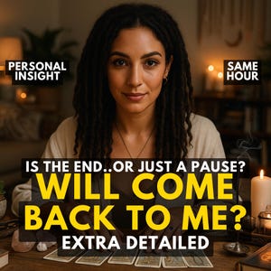 Tornerà da me, Lettura psichica, Lettura dell'amore, Lettura dell'ex amante, Cronologia della relazione, Lettura dei tarocchi, Stessa ora