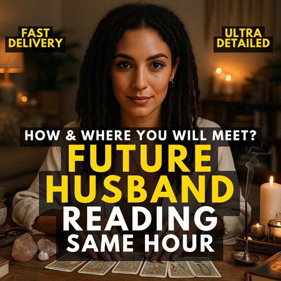 Future Husband Psychic Reading, How You'll Meet, Soulmate Location,  Love Psychic Reading, Same Hour Love Reading
