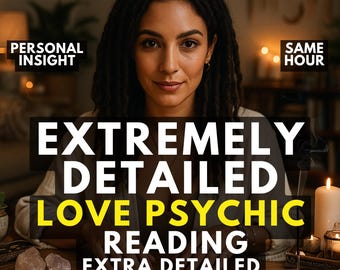 Love Psychic Reading, Honest No Tools Psychic Reading, Same Hour Clairvoyant & Telepathy Guidance, Accurate Love and Life Insights