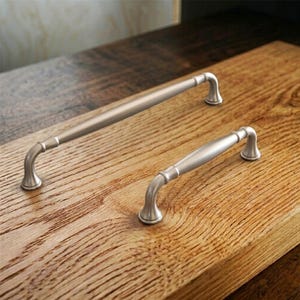 Antique Solid Brass Cabinet Handles Knobs 96 128 160 mm Gold Unique for House Home Drawer Pull Wardrobe Closet 3.78" 5" 6.25" Single Hole