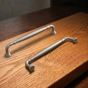 Antique Solid Brass Cabinet Handles Knobs 96 128 160 mm Gold Unique for House Home Drawer Pull Wardrobe Closet 3.78" 5" 6.25" Single Hole