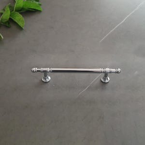 Polished Chrome Drawer Pulls & Knobs Cabinet Handles – French-Inspired Elegance 96mm 128mm 192mm image 4