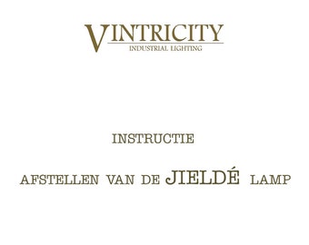 Dutch instructions - Jieldé adjustment