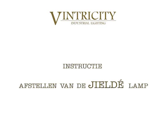 Dutch instructions - Jieldé adjustment