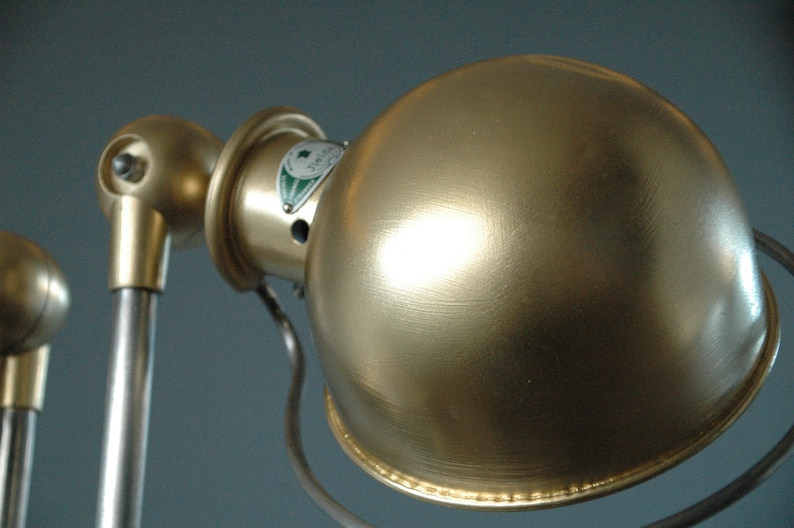 Collector's Item Gold Jieldé Custom Made Design with Vintage heritage image 8