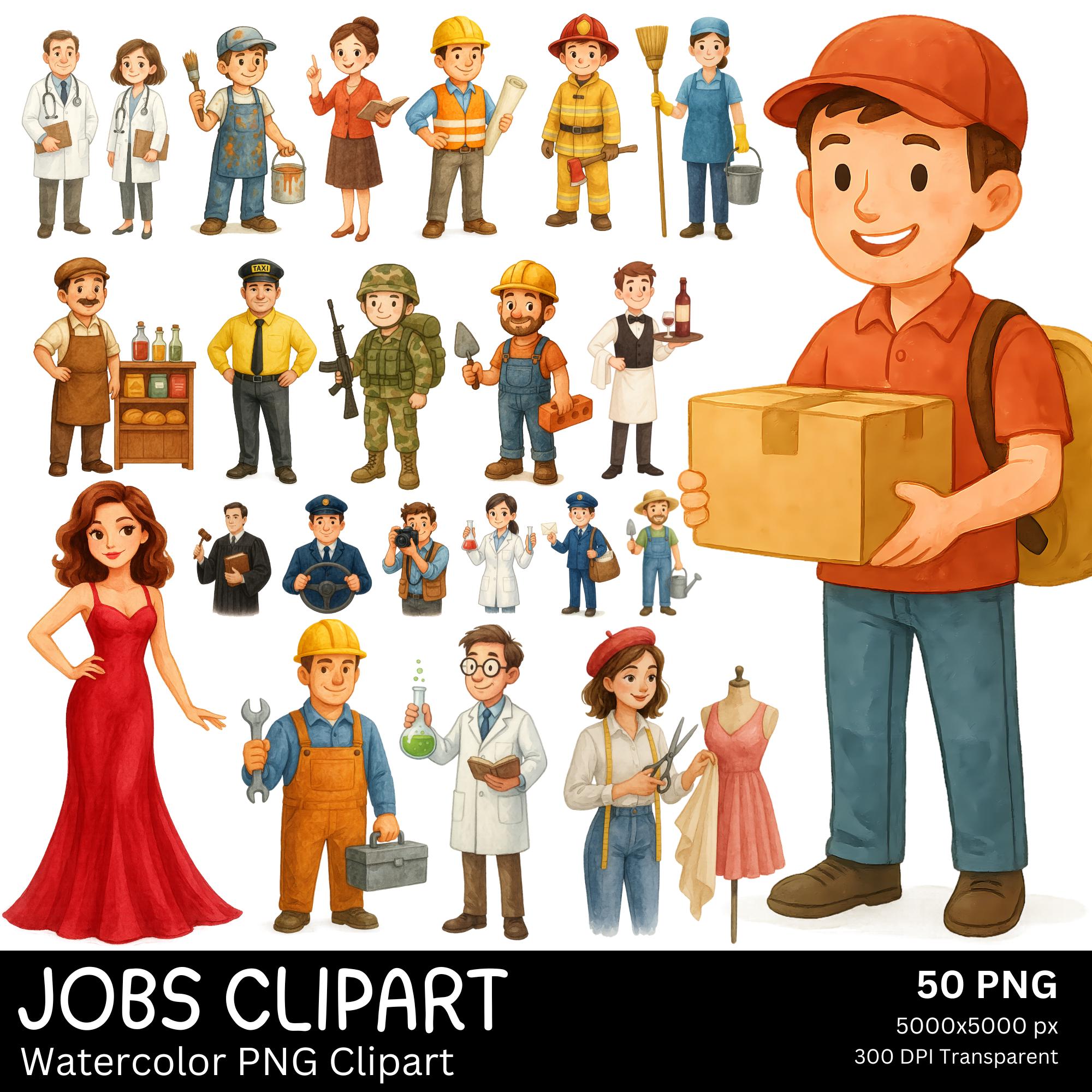 Beroepen clipart - Etsy België, image size:2000x2000