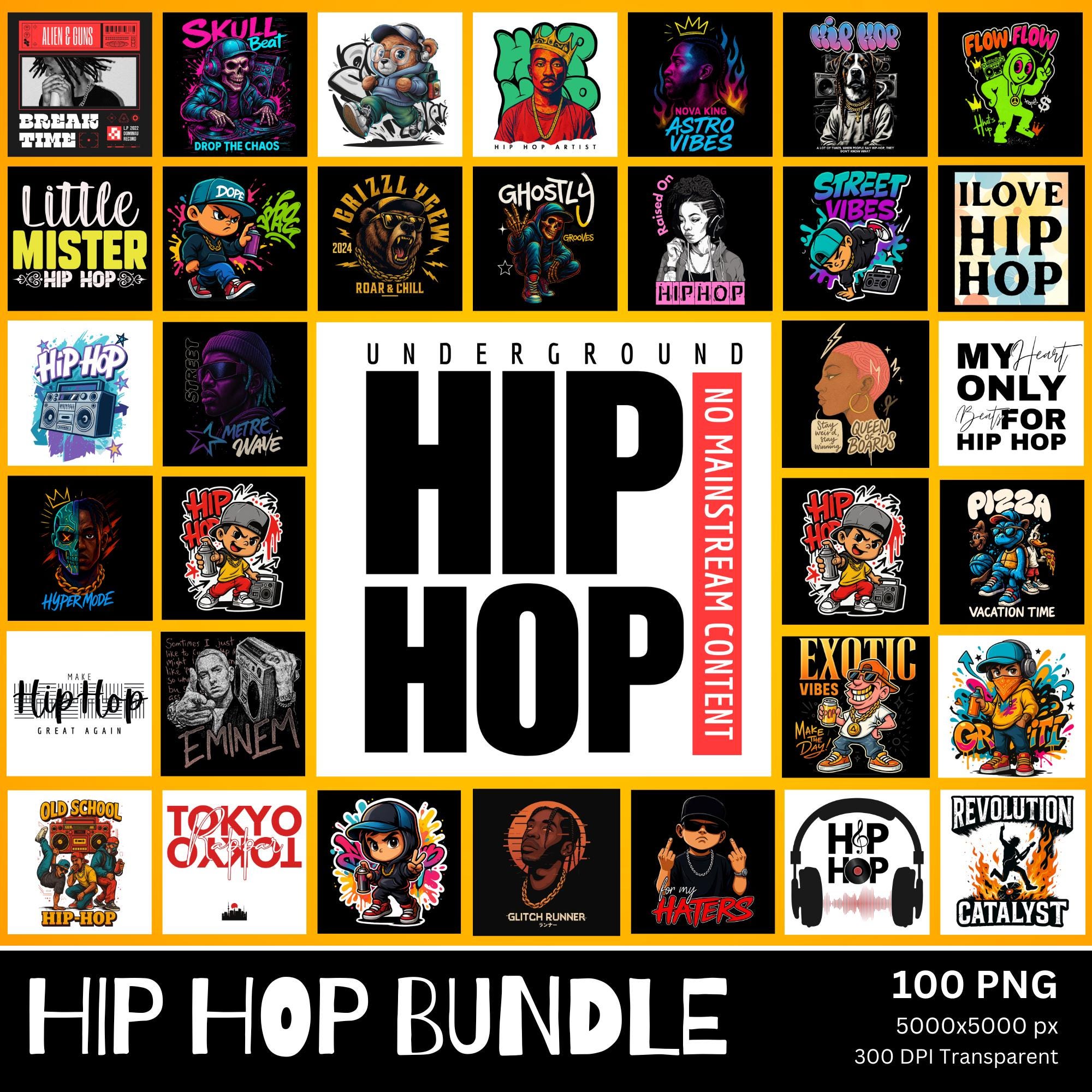 Underground Rap - Etsy