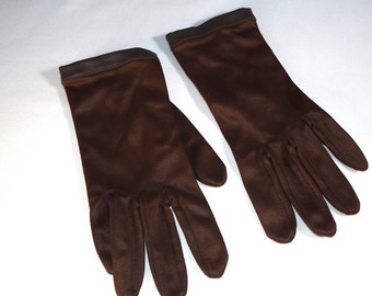 Vintage Children's Leather Gloves, Very small. Collectable Vintage.