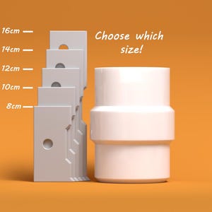 3D Printed Pottery Rib Tool: Wheel Throwing, Multiple Sizes