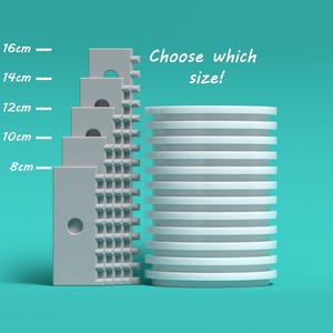 Wurfleine Werkzeug - 8,10,12,14,16 cm - Set 02 Modell 09 - PLA Print