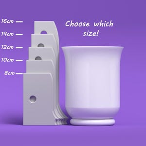 3D Printed Pottery Rib Tool: Wheel Throwing, Multiple Sizes