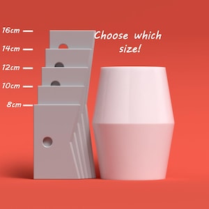 3D Printed Pottery Rib Tool: Wheel Throwing, Multiple Sizes