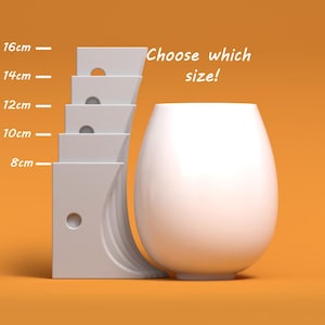 3D Printed Pottery Rib Tool: Wheel Throwing, Multiple Sizes