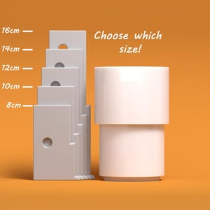 3D Printed Pottery Rib Tool: Wheel Throwing, Multiple Sizes