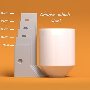 3D Printed Pottery Rib Tool: Wheel Throwing, Multiple Sizes